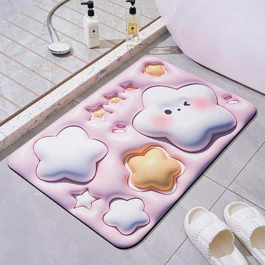 Cute 3D Effect Kawaii Bath Mat ON815 ONI