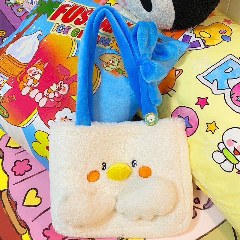 Kawaii Duck Plush Shoulder Bag MK Kawaii Store