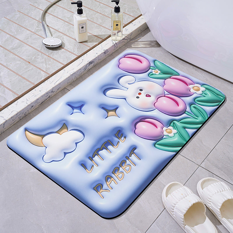 Cute 3D Effect Kawaii Bath Mat ON815 ONI