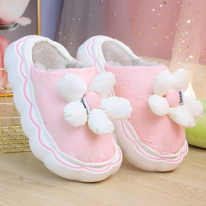 Cute Comfy Inside Flower Slippers MK Kawaii Store