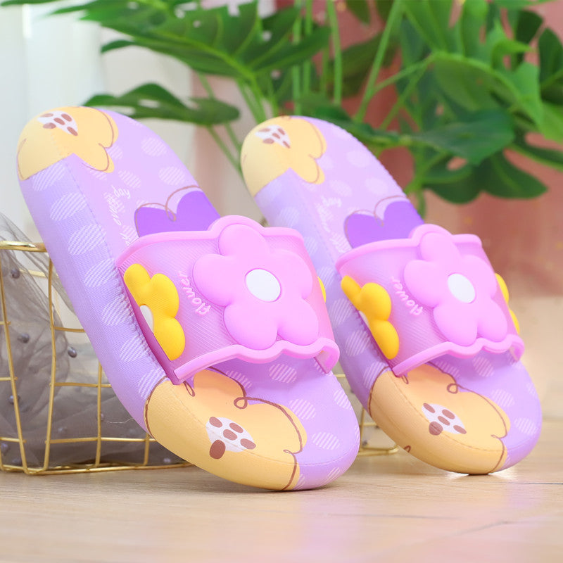 6 Colors Cute Flower Home Wear Sandals ON878 MK Kawaii Store