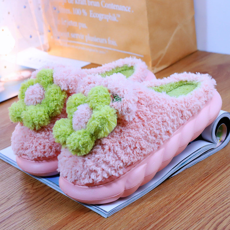 Sweet Comfy Soft Flowers Slippers ON887