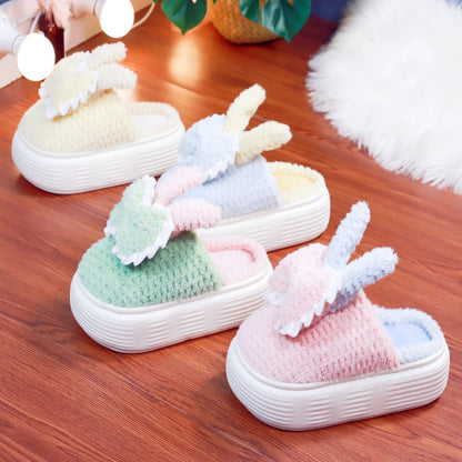 Pastel Bunny and Bows Cute Slippers ON894 MK Kawaii Store