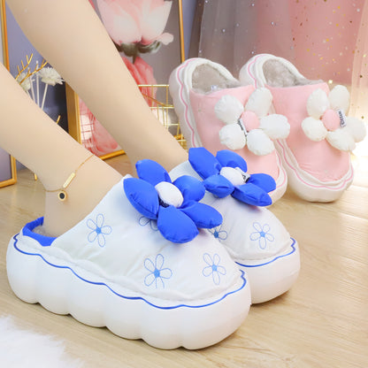 Cute Comfy Inside Flower Slippers MK Kawaii Store