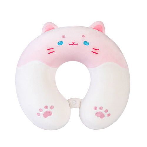 Pink Kitty Neck Pillow MK Kawaii Store