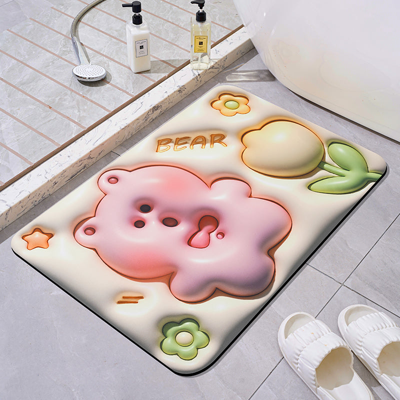 Cute 3D Effect Kawaii Bath Mat ON815 ONI