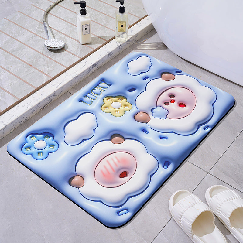 Cute 3D Effect Kawaii Bath Mat ON815 ONI