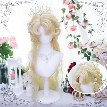 Princess Series Elf Queen Blonde Lolita Wig ON992 MK Kawaii Store