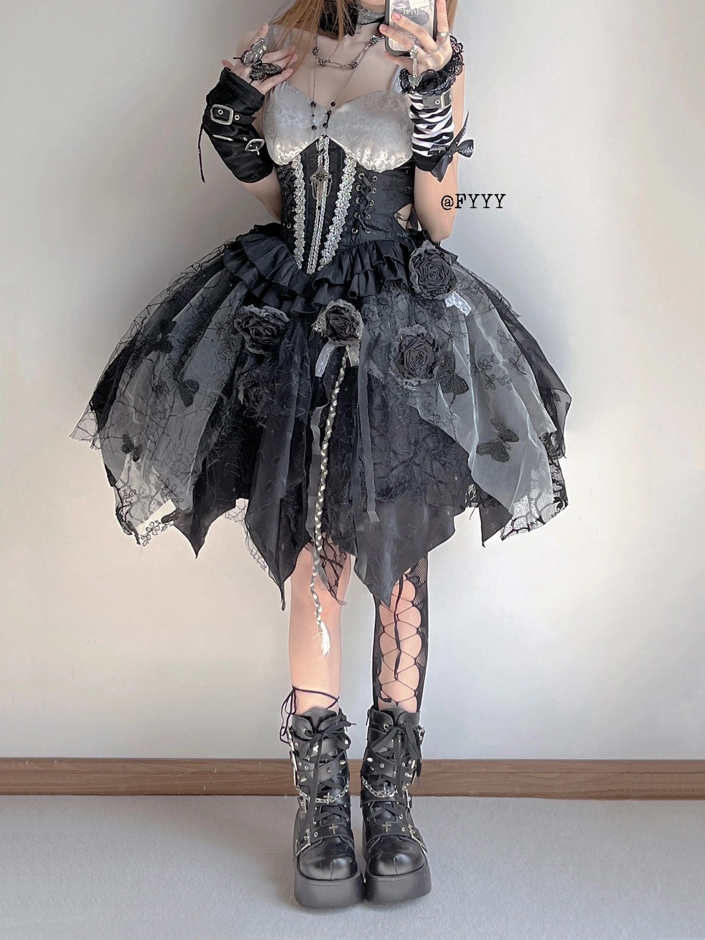 Sweet Corpse Bride Perfect Inspired Lolita Dress ON817 ONI