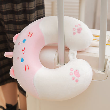 Pink Kitty Neck Pillow MK Kawaii Store