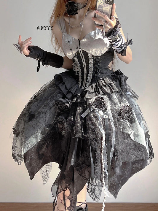 Sweet Corpse Bride Perfect Inspired Lolita Dress ON817 ONI