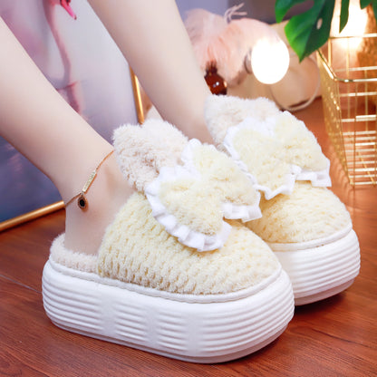 Pastel Bunny and Bows Cute Slippers ON894 MK Kawaii Store