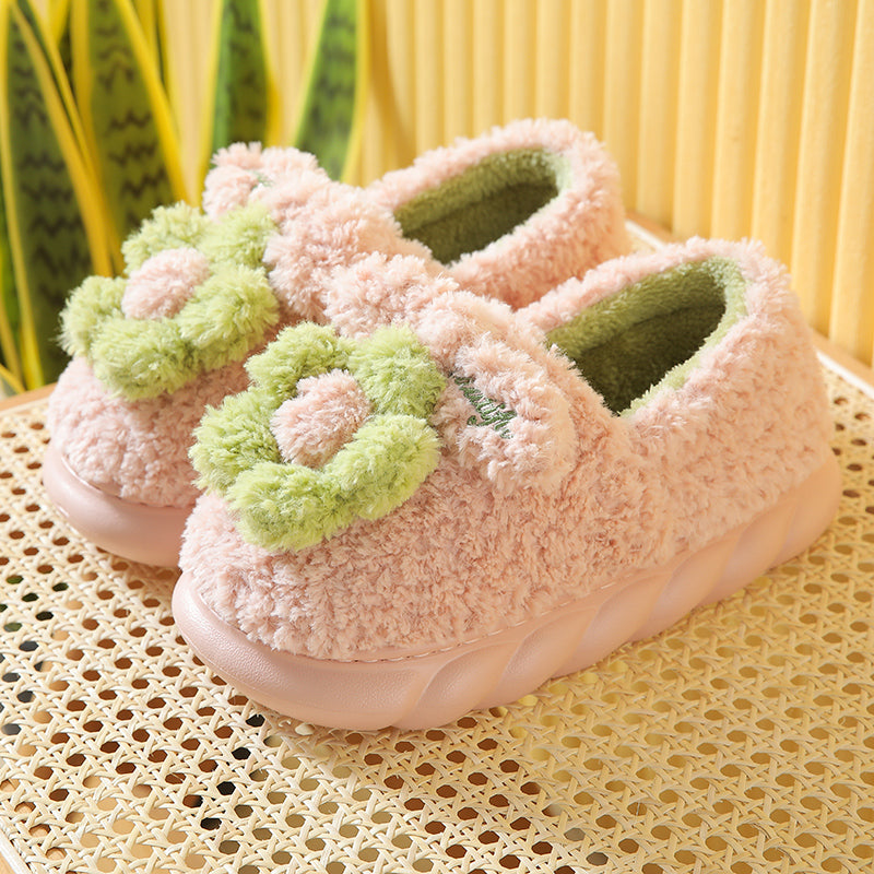 Sweet Comfy Soft Flowers Slippers ON887 MK Kawaii Store