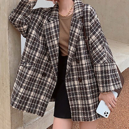 Vintage Plaid Jacket