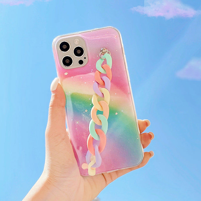 Rainbow Chain iPhone Case