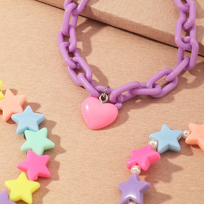 Sweet Color Star Bracelet