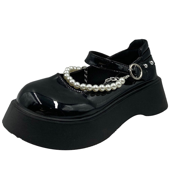 Black Pearl Chunky Sandals