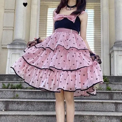 Robe Lolita JSK Princesse Kawaii Sugar à pois