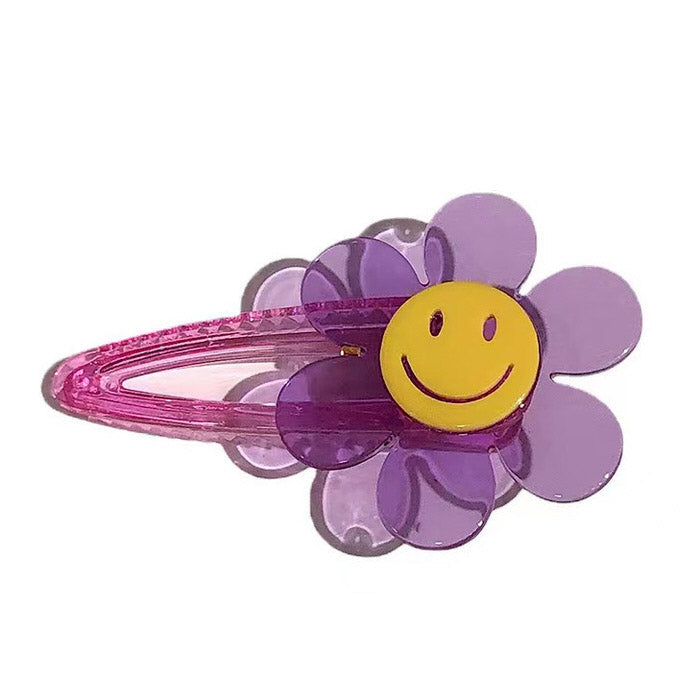 Smile Pretty Flowers Hair Clip