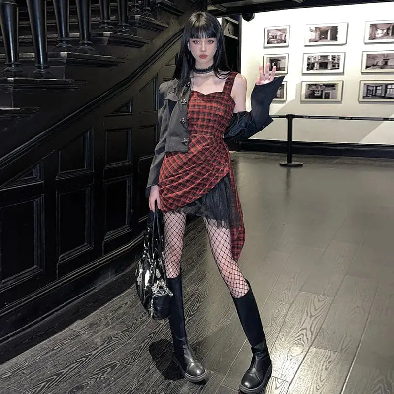 Robe Anisa rouge Punk Girl ON857