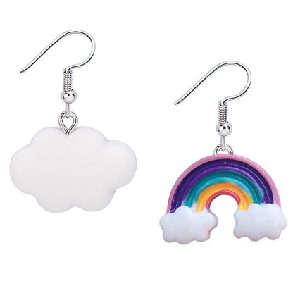 Rainbow Cloud Earrings