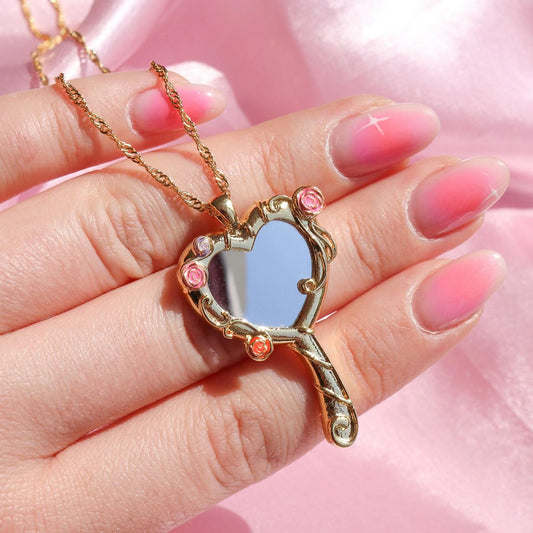 Princess Mirror Necklace MK Kawaii Store