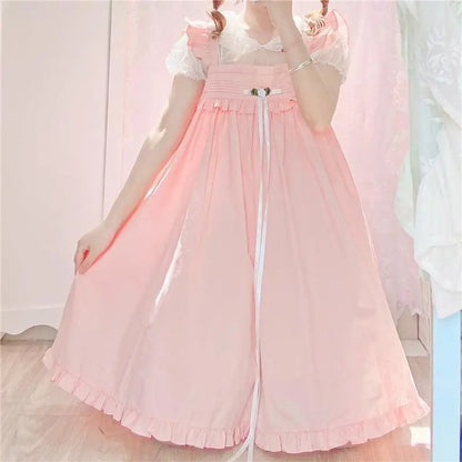 Rosie Pastel Kawaii Esthétique Kawaii Princesse Lolita Babydoll Robe d’été