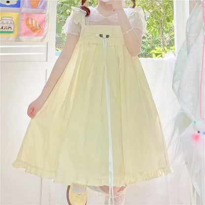 Rosie Pastel Kawaii Esthétique Kawaii Princesse Lolita Babydoll Robe d’été