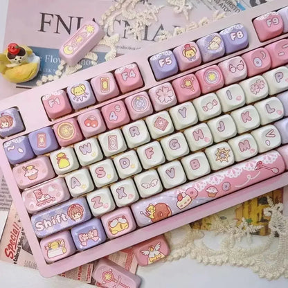 Kawaii CCS Keycaps Set