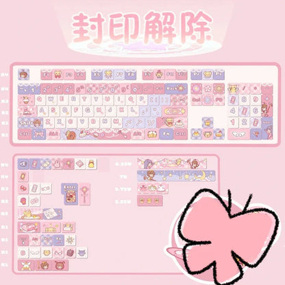 Kawaii CCS Keycaps Set