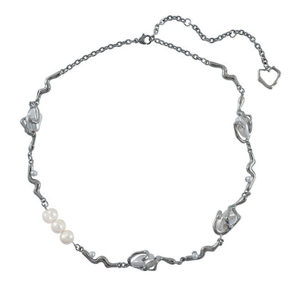 Charm Aesthetic Pearl Necklace