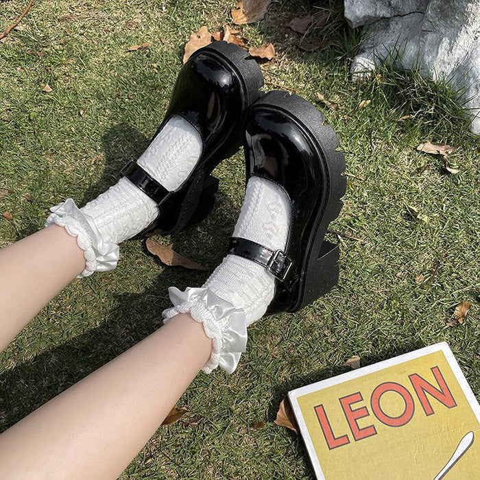 Sweet Bow Platform Sandals