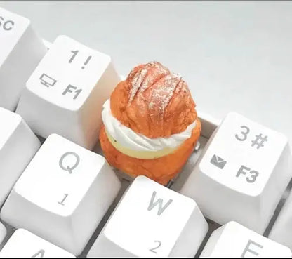 Kawaii Aesthetic Y2K Cute Fairy Puffs/Small Bread Keycaps MK Kawaii Store