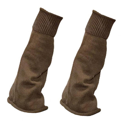 Soft Brown Leg Warmers