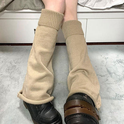 Soft Brown Leg Warmers