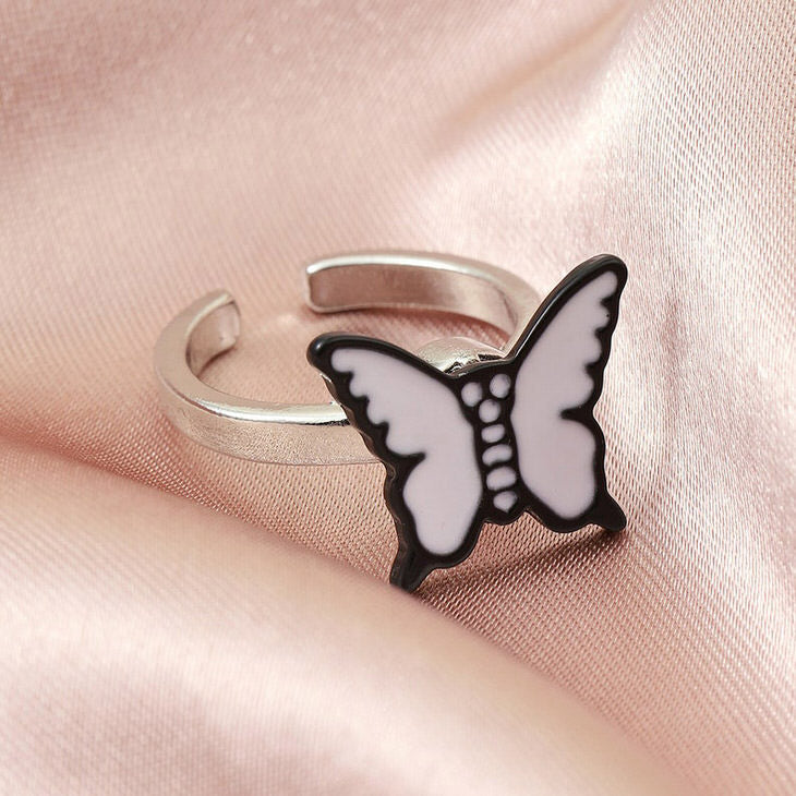 Cute Butterfly Opening Ring