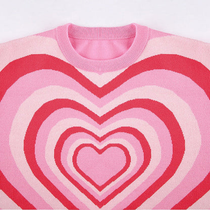 Pink Love Aesthetic Jumper