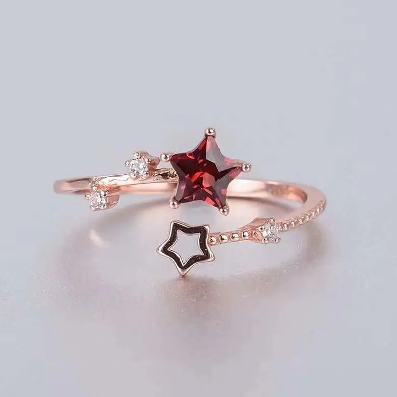 Bague Étoile Croisée LIN24