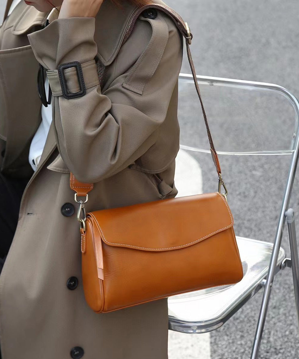 Bag Solid Stylish Shoulder Leather Durable Black Zipper