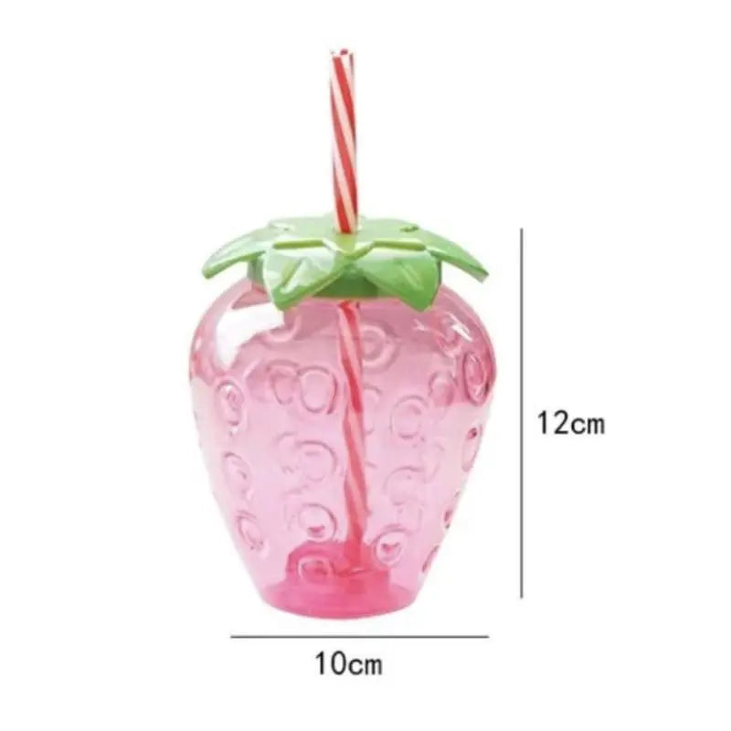 Summer Strawberry Plastic Cute Bottle MK16034