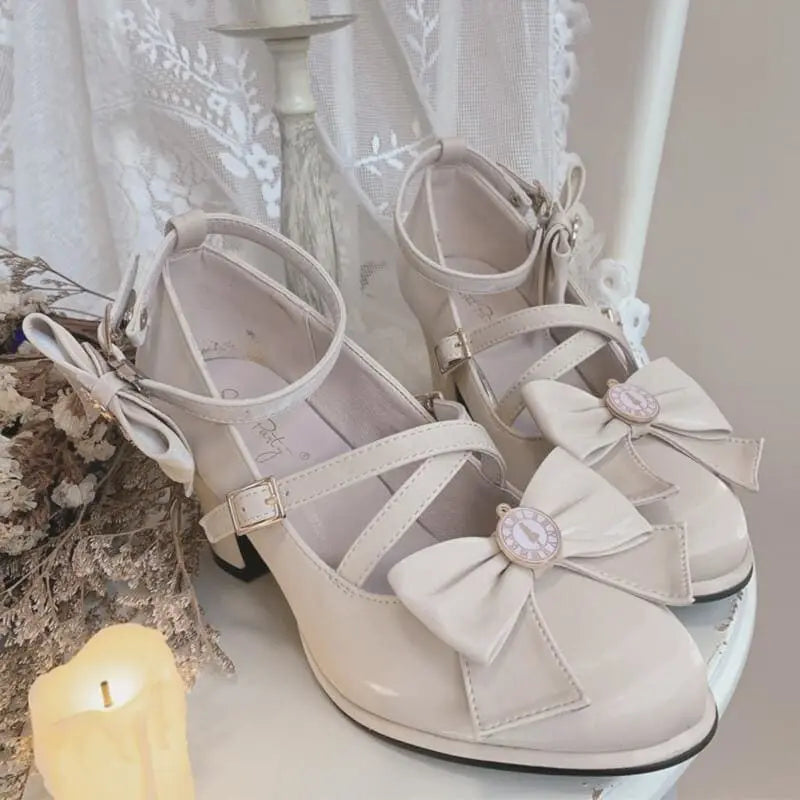 Sweet Lolita Bow Princess Shoes MK15950
