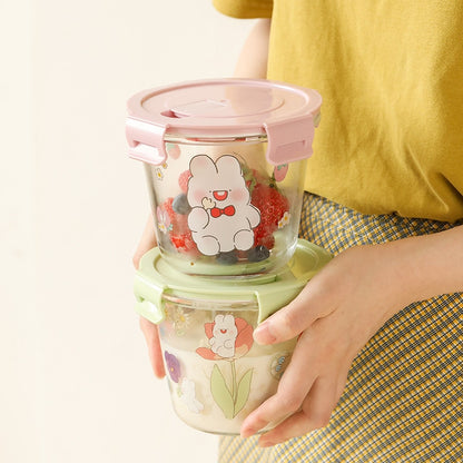 Cute Animals Microwave Container ON937 MK Kawaii Store