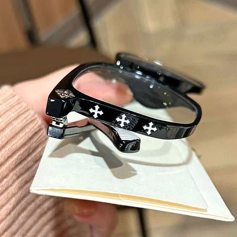 Kawaii Aesthetic Y2K Cute Fairy Trendy Square Glasses ON1449 spreepickyshop