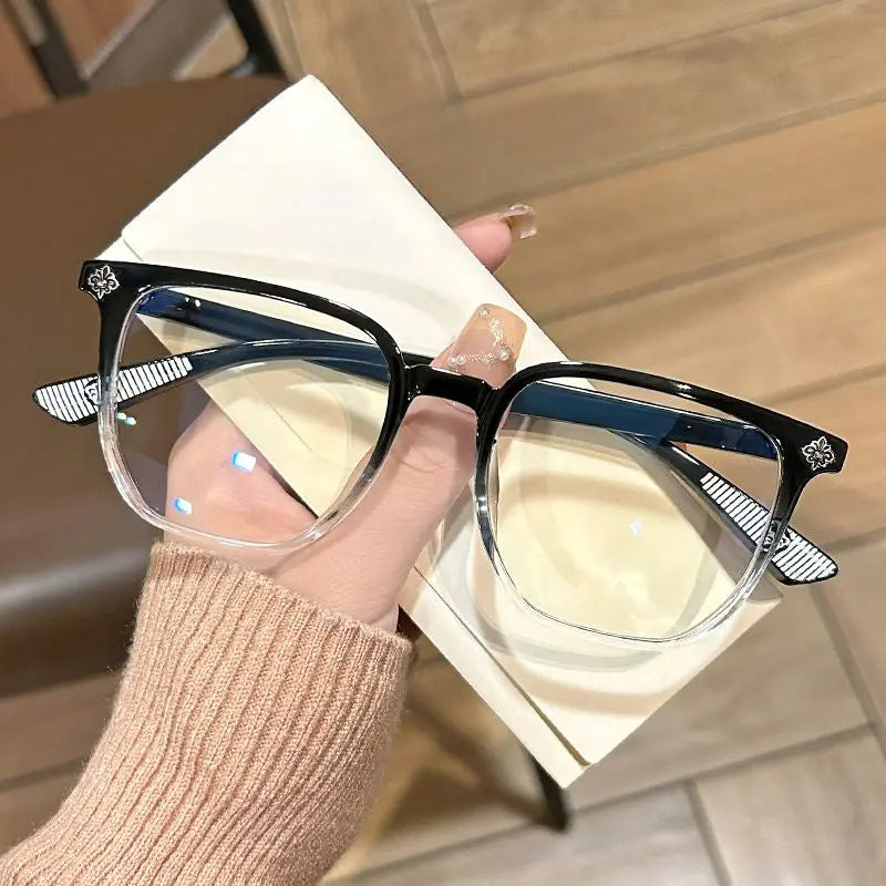 Kawaii Aesthetic Y2K Cute Fairy Trendy Square Glasses ON1449 spreepickyshop