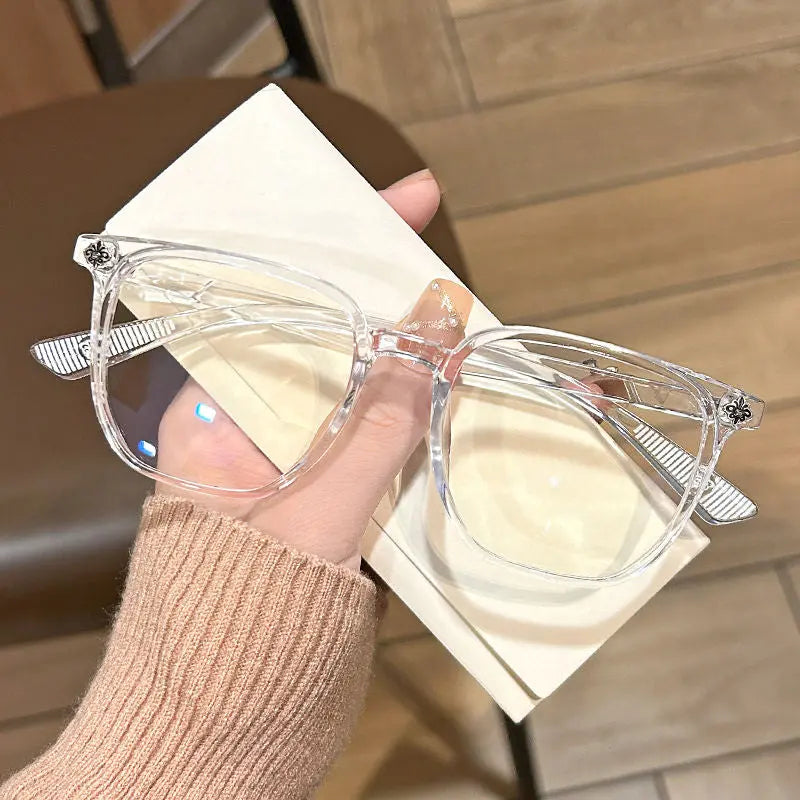 Kawaii Aesthetic Y2K Cute Fairy Trendy Square Glasses ON1449 spreepickyshop