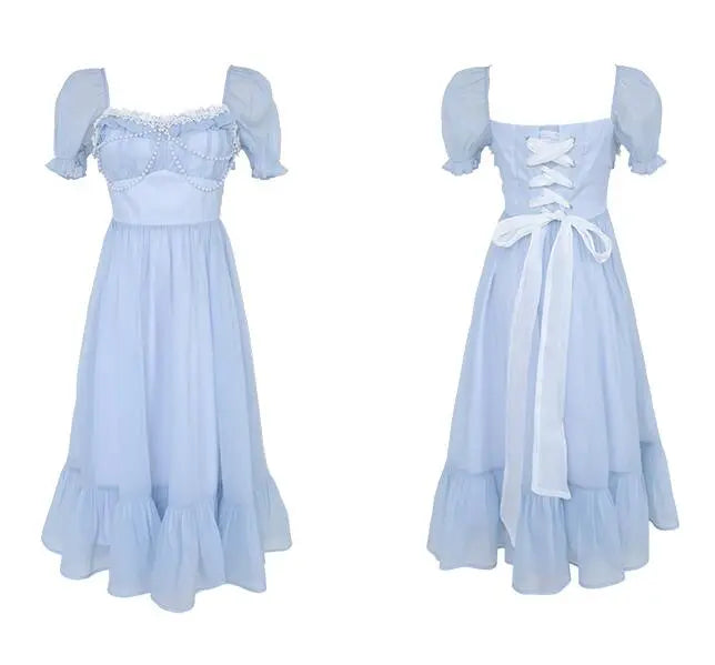 Vintage Romantic Pearl Princess Dress MK17453