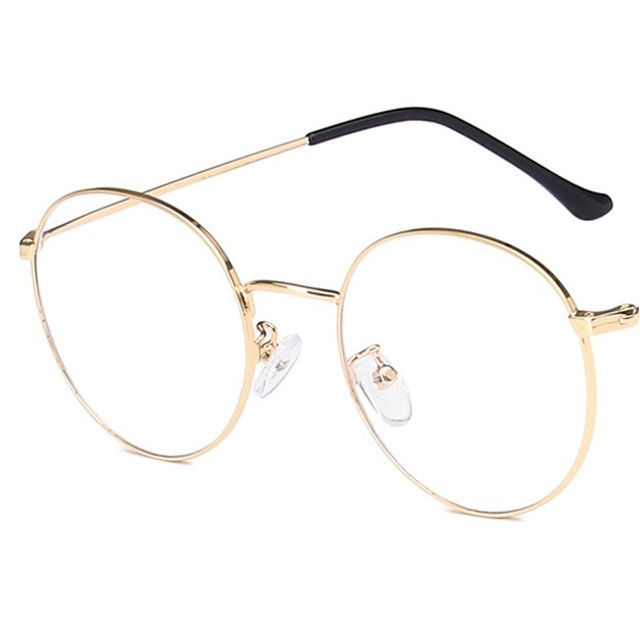 Frame Round Light-Blocking Blue Glasses