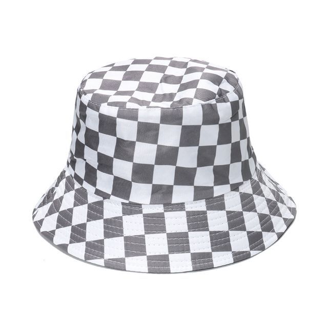 Checker Bucket Hat