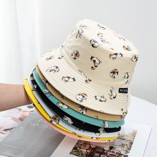 Bucket Reversible Hat Cat