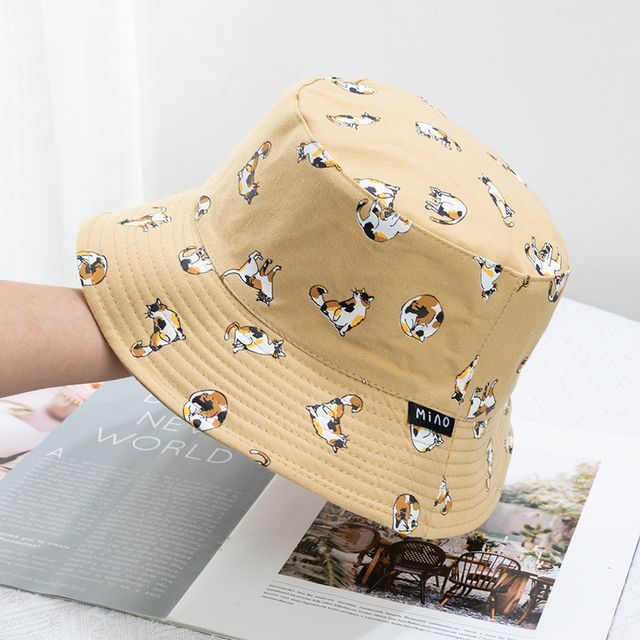 Bucket Reversible Hat Cat